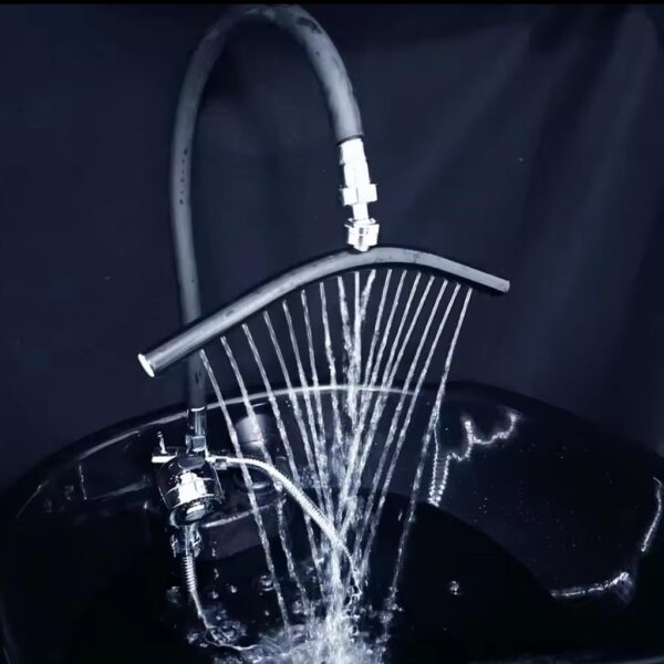 Head Spa Tools Spa Waterfall for Shampoo Bowl, Salon & Spa Massage Equipment, Black - Image 3