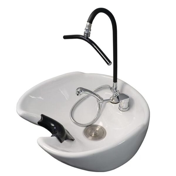 Head Spa Tools Spa Waterfall for Shampoo Bowl, Salon & Spa Massage Equipment, Black - Image 4