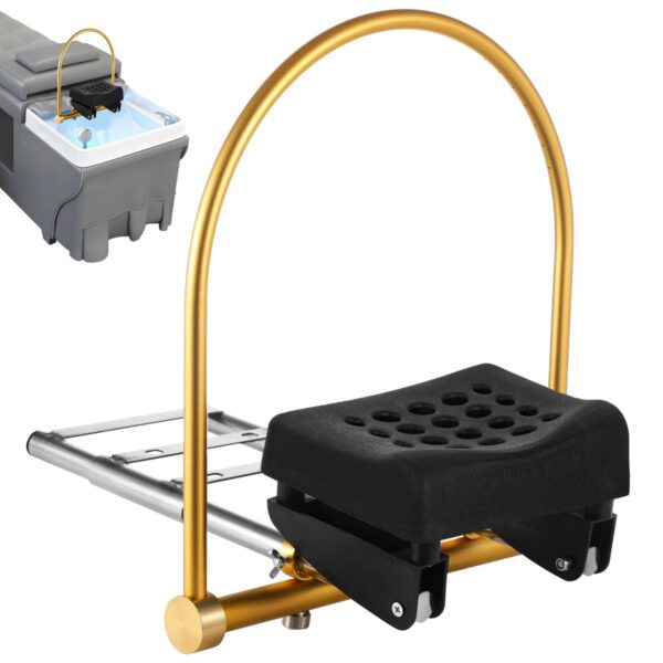 Head Spa Waterfall Equipment, Water Circulation Shampoo Bowl Rack & Pillow, Head Spa Attachment for Salon, Shampoo Bed Show Accessories, Ideal for Salon Hair Washing Station