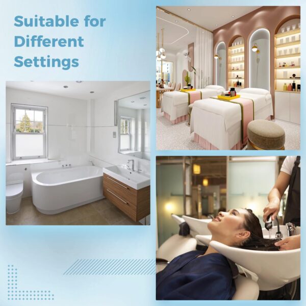 Head Spa Waterfall Equipment, Water Circulation Shampoo Bowl Rack & Pillow, Head Spa Attachment for Salon, Shampoo Bed Show Accessories, Ideal for Salon Hair Washing Station - Image 7