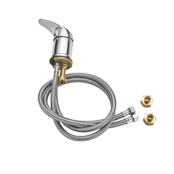 Salon Shampoo Bed Bowl Sink Basin Faucet with Vacuum Breaker Replacement Kit Wash Hair Mixing Valve Shampoo Bowl Waterfall Head Spa,Vacuum Breaker Outside Faucet,Shampoo Bowl Hose - Image 6
