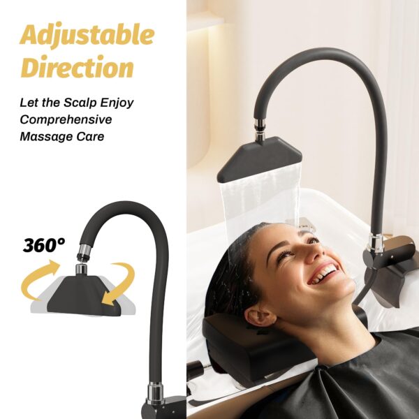 Portable Head Spa Circulation Equipment, Shampoo Bowl Waterfall Head Spa Equipments, Head Spa Shower for Salon & Home - Image 4