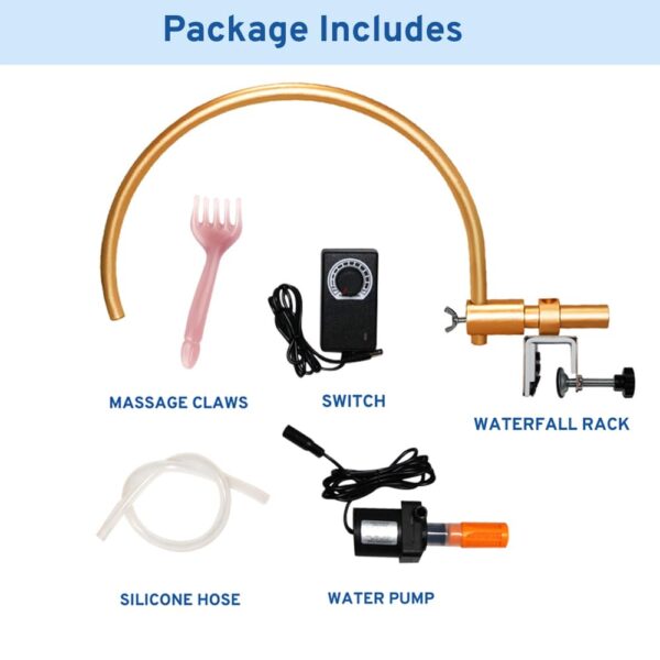 Head Spa Waterfall for Shampoo Bowl,Portable Salon & Spa Equipment,Water Circulation Tools for Hair Salon Equipment,at Home Head Spa - Image 3