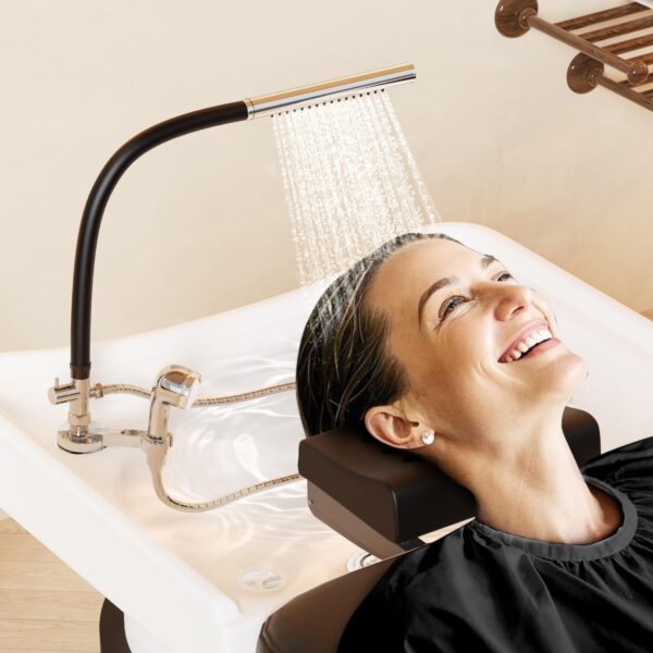 Head Spa Equipment, Head Spa Attachment for Shampoo Bowl, Portable Waterfall Attachment for Salon and Home
