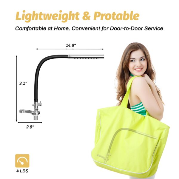 Head Spa Equipment, Head Spa Attachment for Shampoo Bowl, Portable Waterfall Attachment for Salon and Home - Image 3