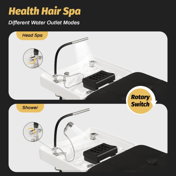 Head Spa Equipment, Head Spa Attachment for Shampoo Bowl, Portable Waterfall Attachment for Salon and Home - Image 8