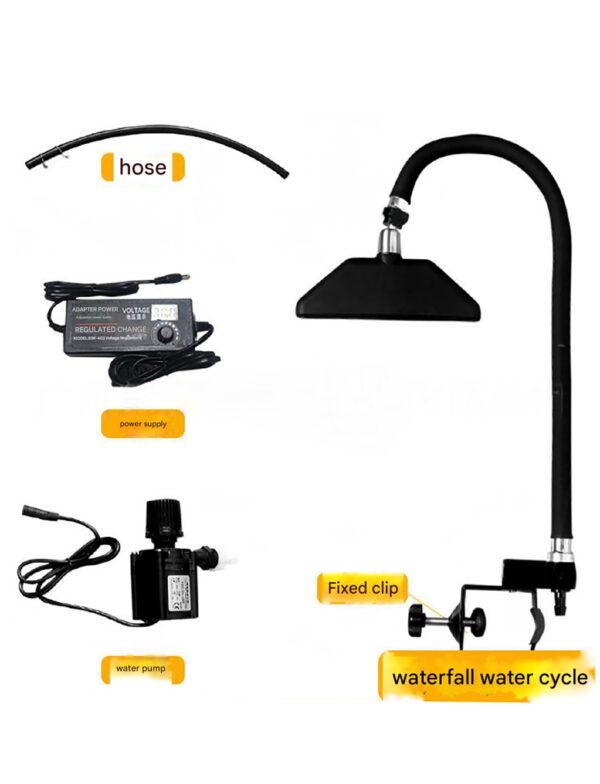 Head Spa Equipment Head Spa Portable Water Therapy Water Outlet Frame Waterfall, Hair Salon Water Circulation Rack for Shampoo Bowl, Massage Hair Sink Shower Head - Image 7