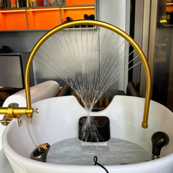Shampoo Bowl Waterfall Head Spa Head Spa Equipment Adjustable To Fit Most Shampoo Basin Bed Massage Salon Equipment - Image 8