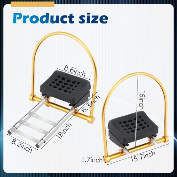 Water Circulation Hair Head Spa Equipment with Pillow Water Circulation Frame Rack Shampoo Bed Accessories for Hair Treatment Fumigation Salon Barber Shop - Image 3