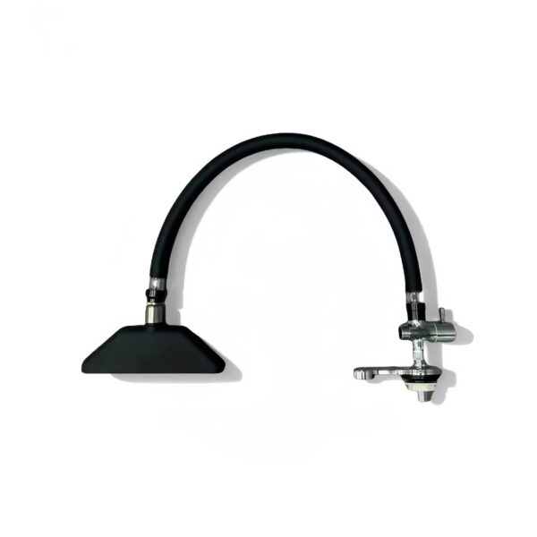 Waterfall Spa Shower for Shampoo Chairs Therapy Head with Shower Head, Salon Equipment for Head Massage, Black Set - Image 8